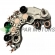 Alternador Valeo SG9B082 14V 90A Meriva/Montana/Celta
